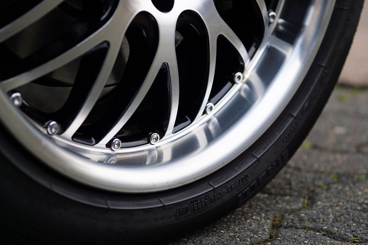 WTSBC Poster Outlines Aftermarket Wheel/Tire Installation Guidelines - partial image of a wheel rim