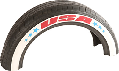 Whitewall Tire Stickers