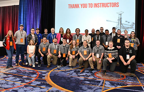 A group of SEMA scholarship winners