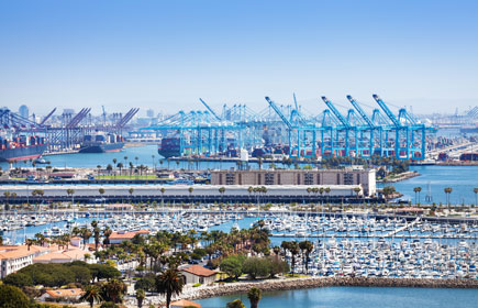Long Beach port
