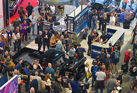 SEMA Show Central Hall Restoration Marketplace Hot Rod Alley preview