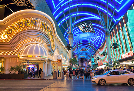 SEMA Show hotel Golden Nugget
