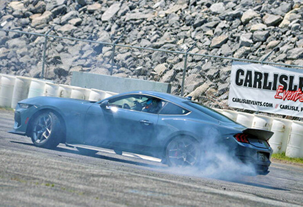 Carlisle Ford Nationals Mustang drifting
