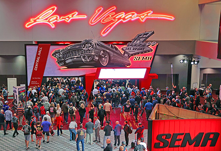 SEMA Show registration Central Hall