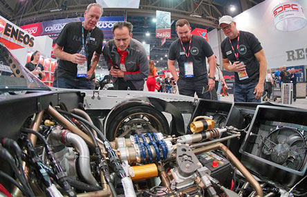 SEMA Show engine