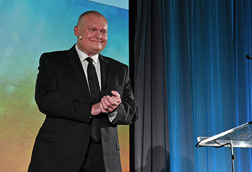 SEMA Leaders & Legends Gala host Kevin Oeste