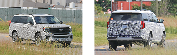 SEMA News Spy Shots 2025 Ford Expedition