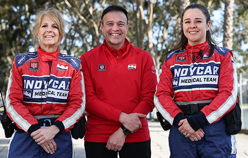 IndyCar medical team