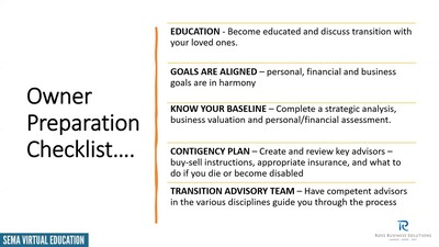 Transition Planning