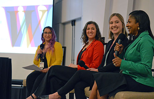 A panel discussion at the SBN Leadership Forum