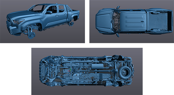 Tacoma SEMA Garage 3D Scan Data