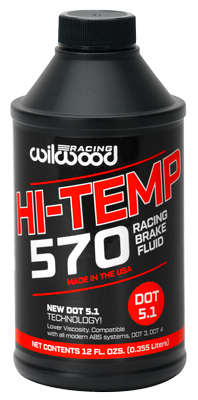 DOT 5.1 Rated Hi-Temp 570 Brake Fluid