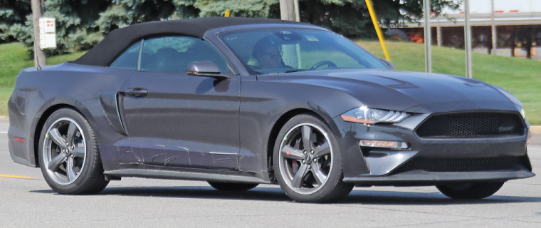 Spy Shot Mustang