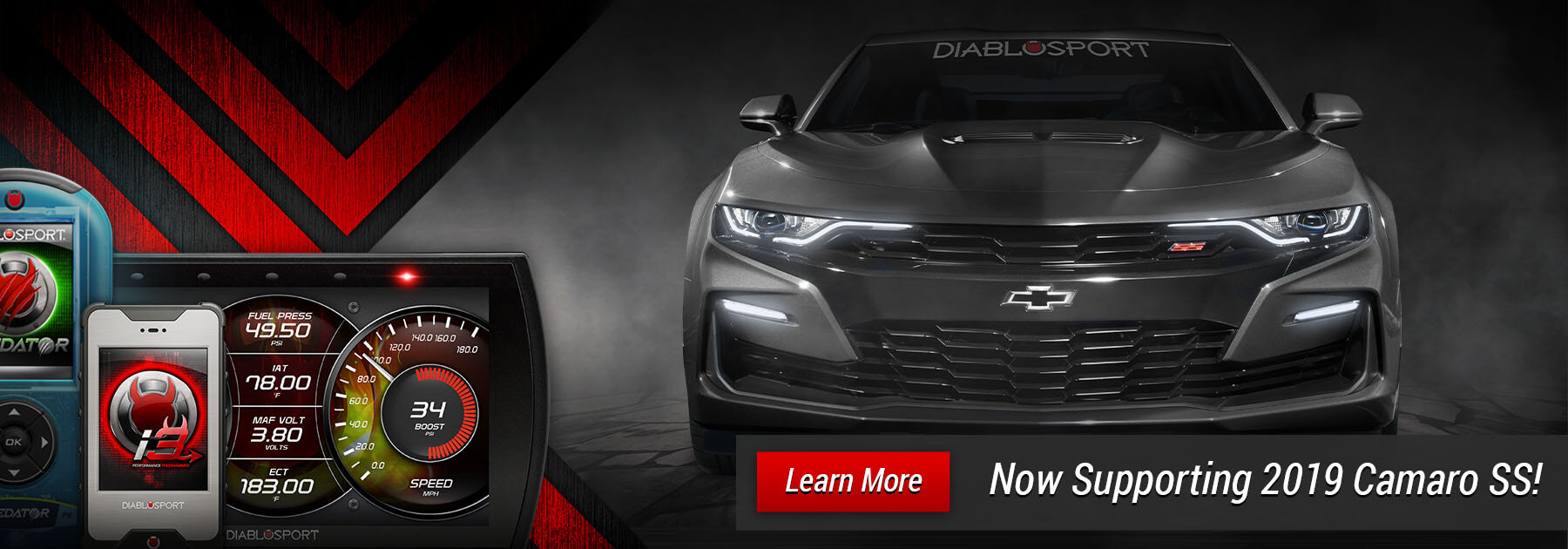 DiabloSport Performance Tuning Support for 2019 Camaro SS 