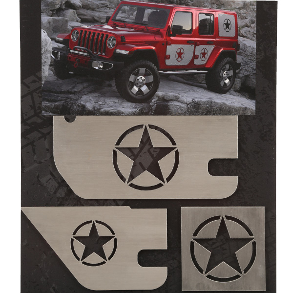Jeep Wrangler JL Door Guard and Side Window Panel Kit