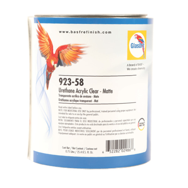 Glasurit 923-58 Urethane Matte Clearcoat