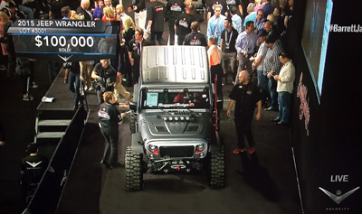 SEMA Cares Jeep