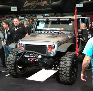 SEMA Cares Jeep