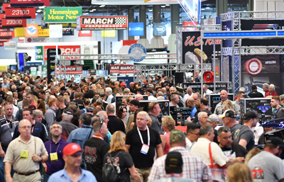 SEMA Show Floor 2017