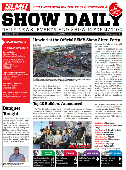 SEMA Show Daily