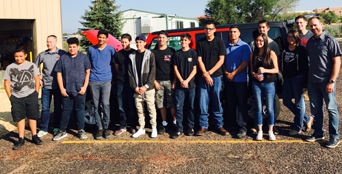 Students With Jeep